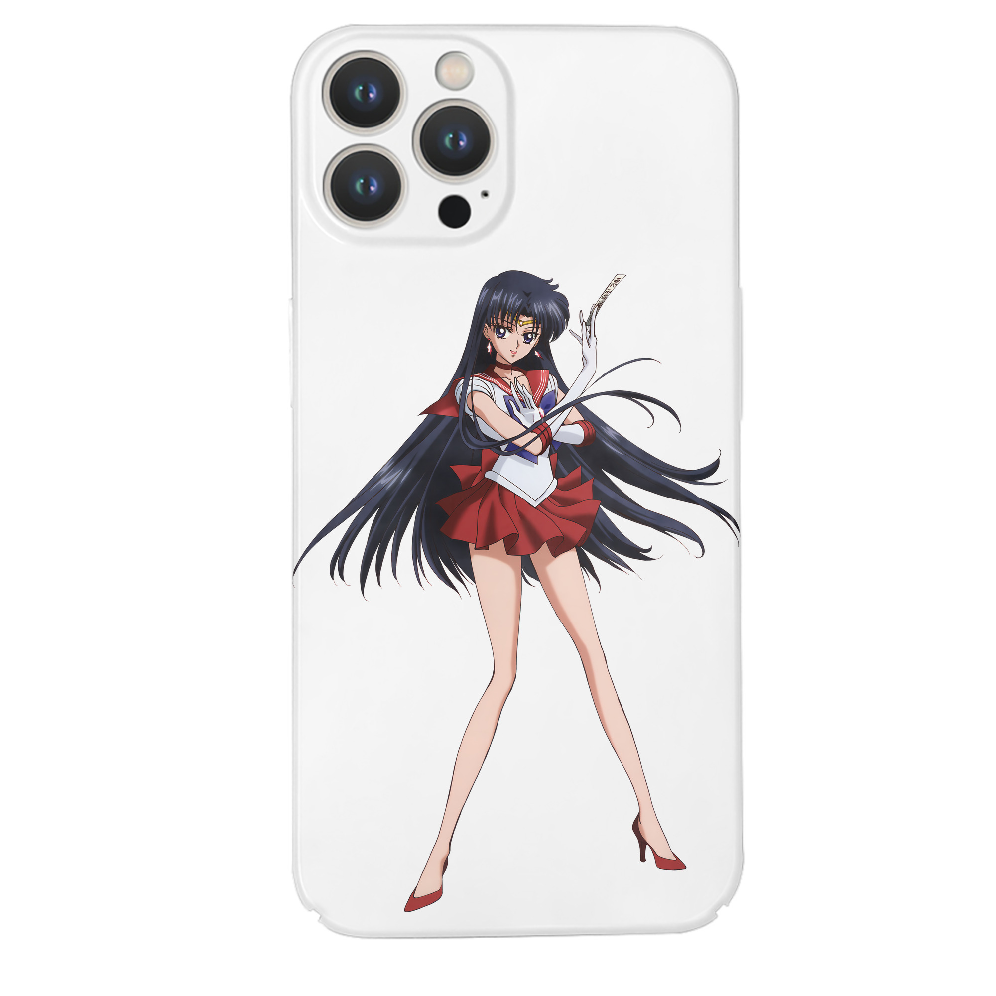 （画像用） 美少女戦士セーラームーン 火野レイ ひの レイ Sailor Moon Hino Rei （セーラーマーズ,Sailor Mars） 【iPhone 14シリーズ対応】ハードケース